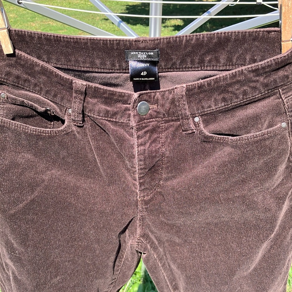 Ann Taylor Boot Cut Pants - Brown